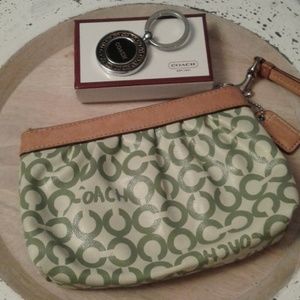 Coach Wristlet Size 6x4